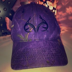 Purple Camouflage Baseball Hat
